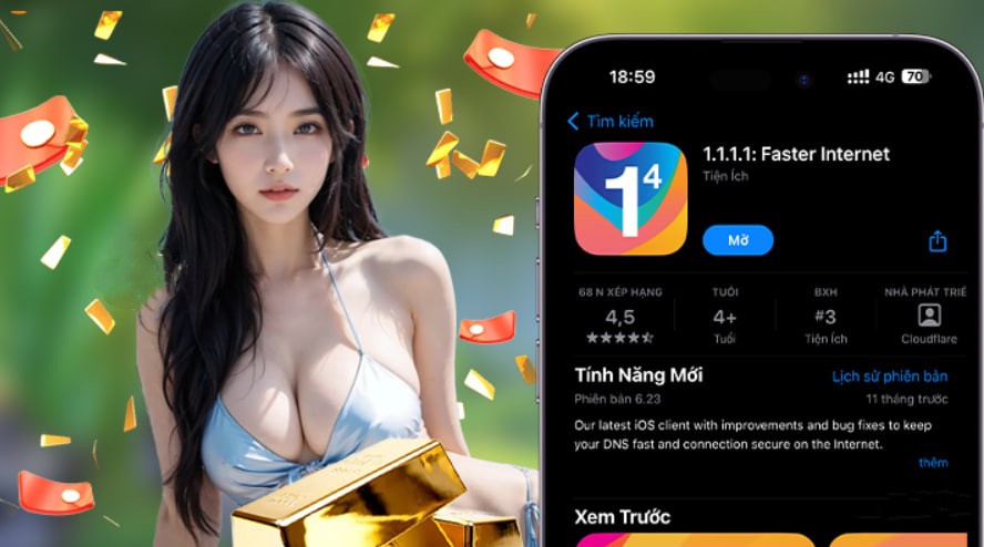 Hình ảnh quảng cáo của nn88 hiển thị nền tảng và các lợi ích